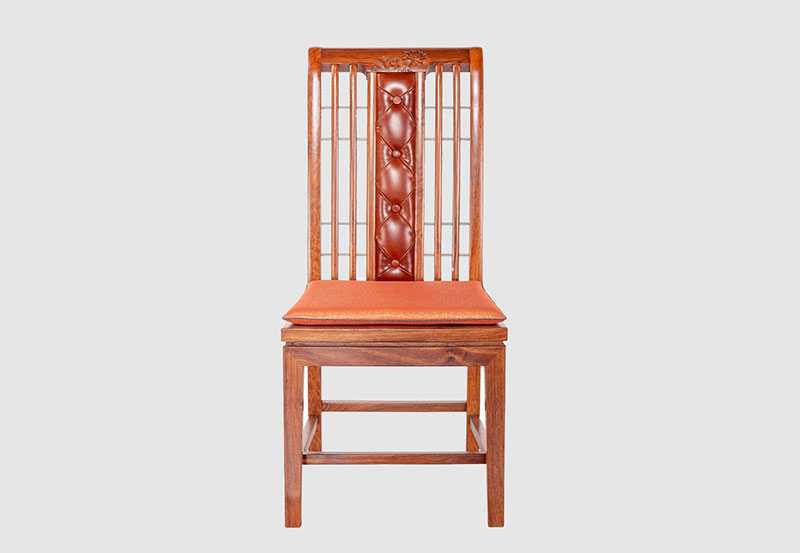 沛县芙蓉榭中式实木餐椅效果图