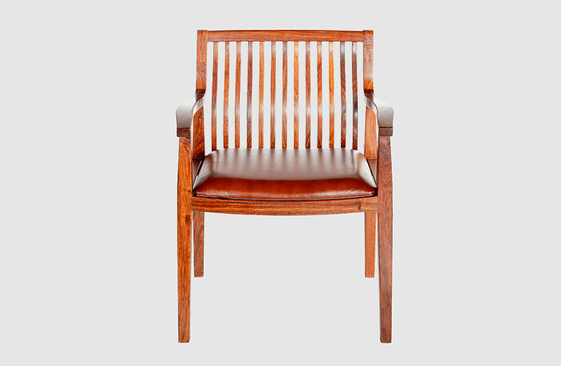沛县中式实木大方椅家具效果图