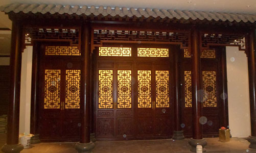 沛县传统仿古门窗浮雕技术制作方法