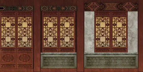 沛县隔扇槛窗的基本构造和饰件